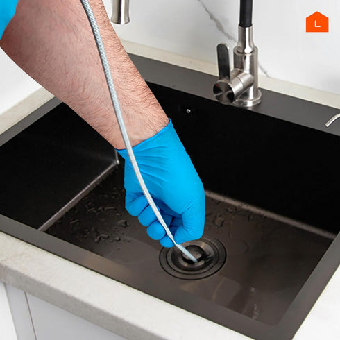 Flexible Spring Drain Cleaner. (7.5m)